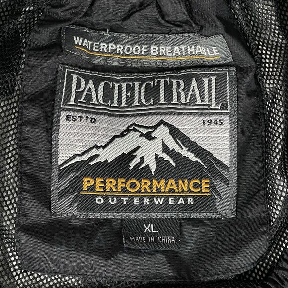 Pacific Trail Waterproof Packable Pants Women’s XL Black Hydro Vent Storm Tech - Picture 6 of 16
